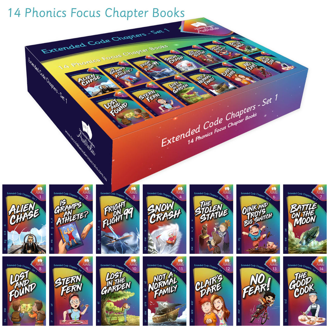 Extended Code Phonics Focus Chapters