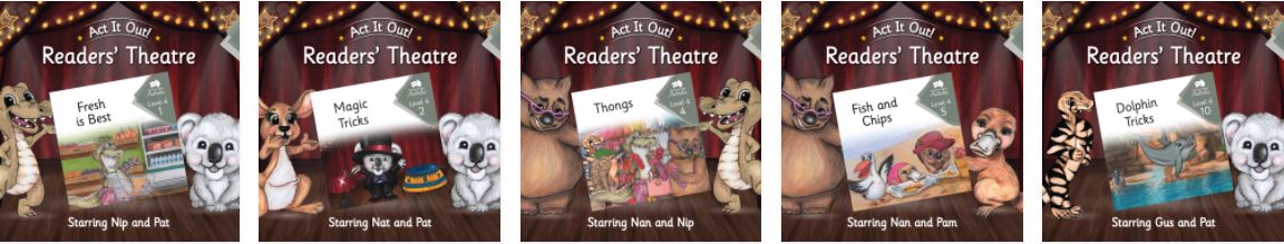 Decodable Readers - Act It Out Readers Theatre Level 4
