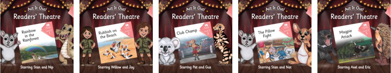 Decodable Readers - Act It Out Readers Theatre Level 5