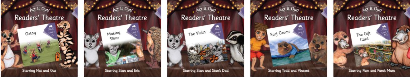 Decodable Readers - Act It Out Readers Theatre Level 7