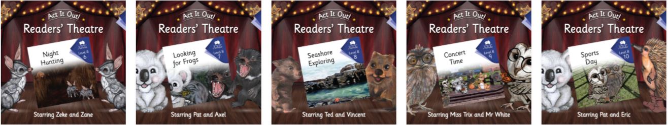 Decodable Readers - Act It Out Readers Theatre Level 8