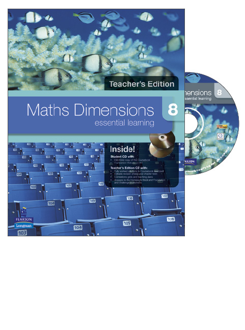 Maths Dimensions 8 Teachers Edition | Harleys - The Educational Super Store