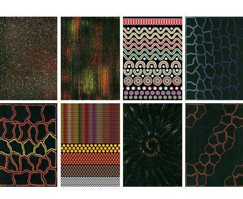 Pattern Paper A4 40PCS Aboriginal Australian Designs by Peter Judda ...