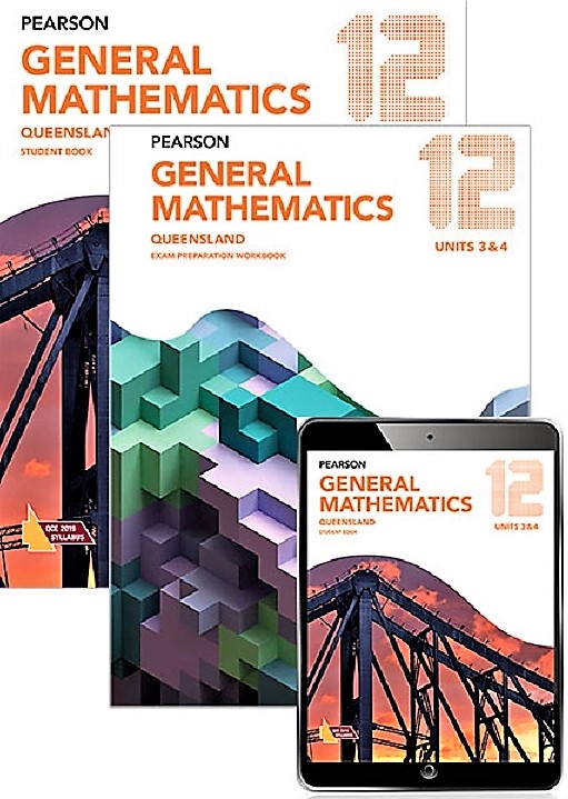 Pearson General Mathematics Queensland 12 Exam Preparation Workbook 