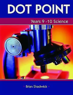 Breaking Point Image Science DOT POINT QCE Science Years 9-10 | Harleys - The Educational Super Store