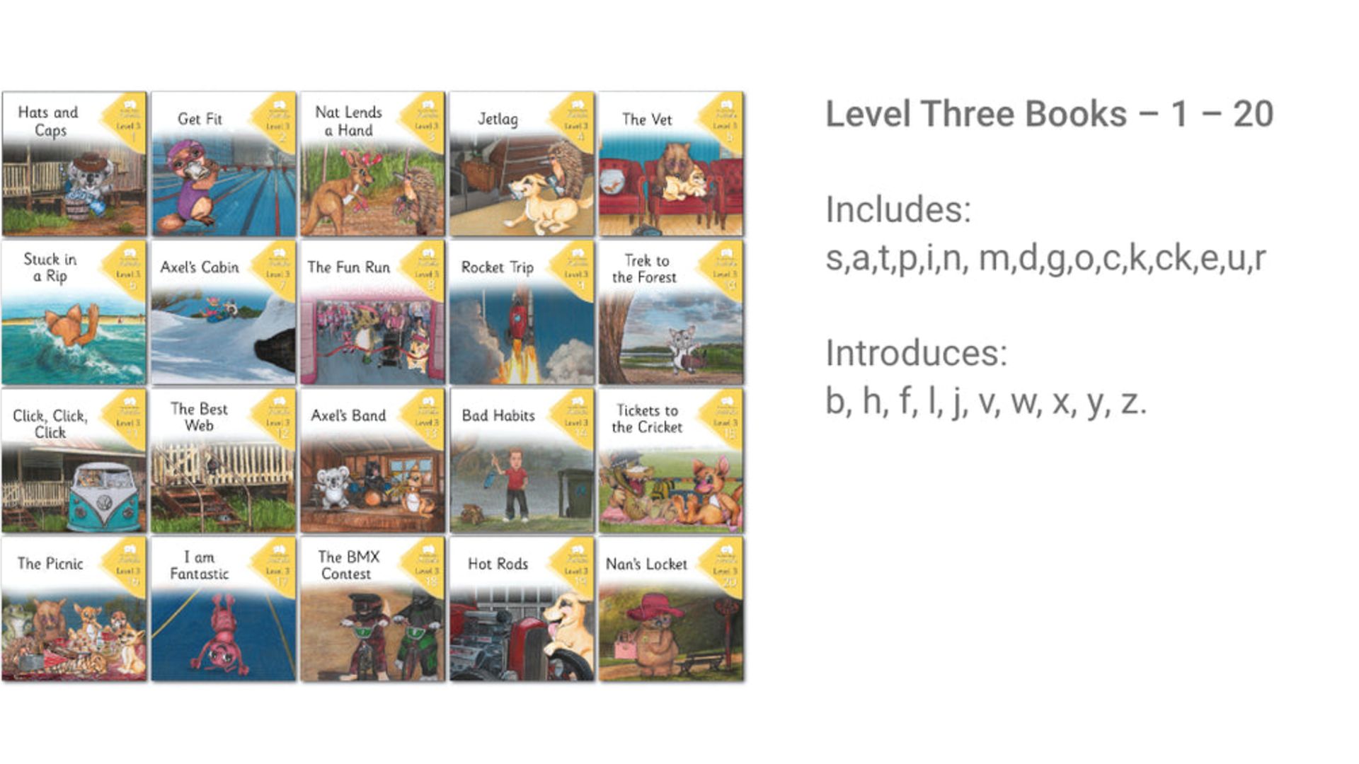 Decodable Readers - Main Fiction Decodable Readers - Main Fiction