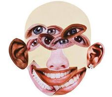 Paper Shapes 50PCS Face Multicultural Skin Tone