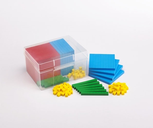Plastic Base Ten 4 Colour in Plastic Container 4710953448854