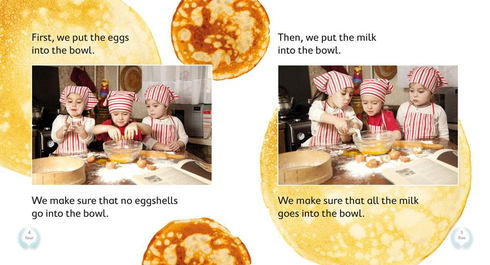 Literacy Tower - Level 11 - Non-Fiction - Pancakes - Pack of 6 2770000031790