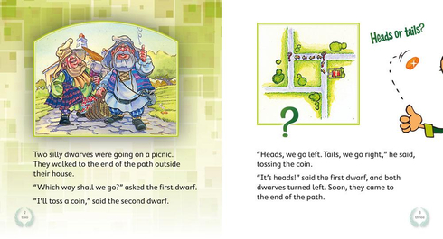 Literacy Tower - Level 14 - Fiction - Two Silly Dwarves Toss A Coin - Single 9781776500697