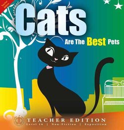 Literacy Tower - Level 16 - Non-Fiction - Cats Are The Best Pets - Teacher Edition 9781776502516