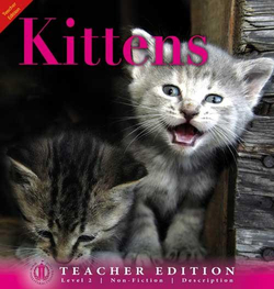 Literacy Tower - Level 2 - Non-Fiction - Kittens - Teacher Edition 9781776501823