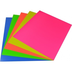 290gsm Fluro Board 510 x 640mm - Pack of 25 9310355905037