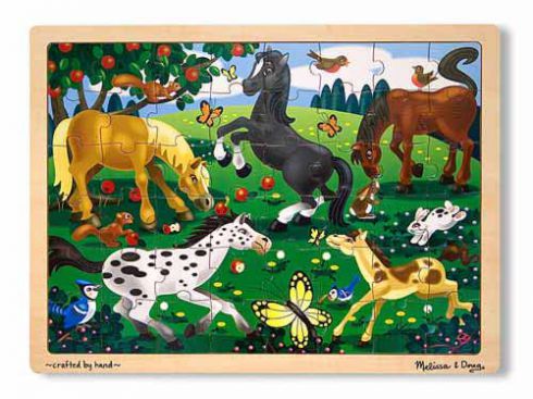 Frolicking Horses Jigsaw Puzzle 48pc 2770000725668