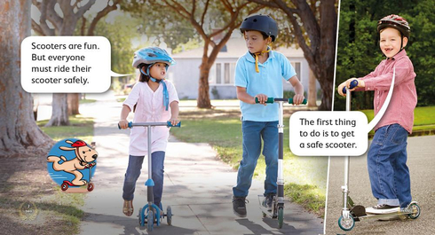 Literacy Tower - Level 7 - Non-Fiction - Scooter Safety - Pack of 6 2770000031592