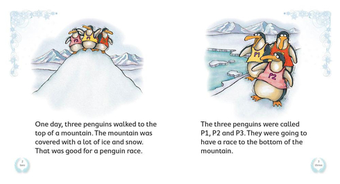 Literacy Tower - Level 9 - Fiction - The Penguin Race - Pack of 6 2770000031684