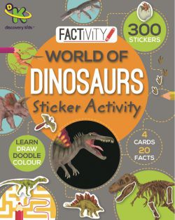World of Dinosaurs Sticker Activity 9781472389053
