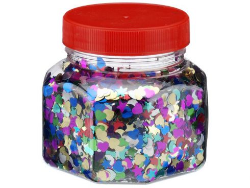 Scatters Shapes 100g Jar (Assorted Colours) 9314812111078