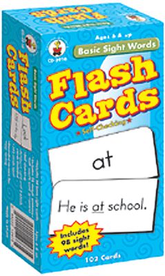Basic Sight Words Flash Card CD3910