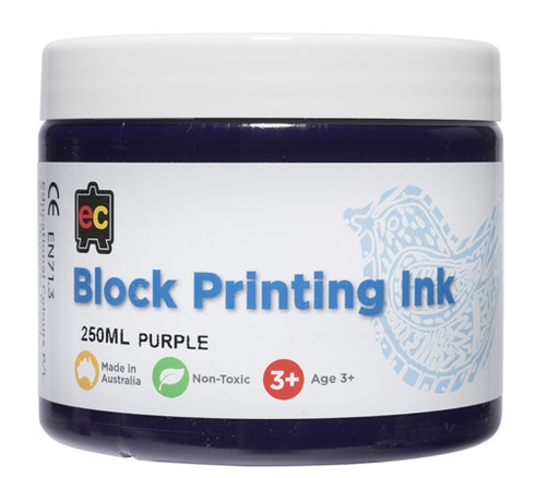 Block Printing 250ml Purple 9314289002015