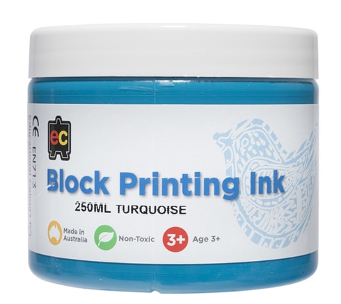 Block Printing 250ml Turquoise 9314289002022