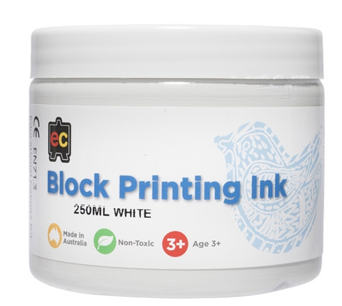 Block Printing 250ml White 9314289002039
