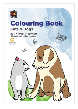 Colouring Book Cats &amp; Dogs  9314289025120