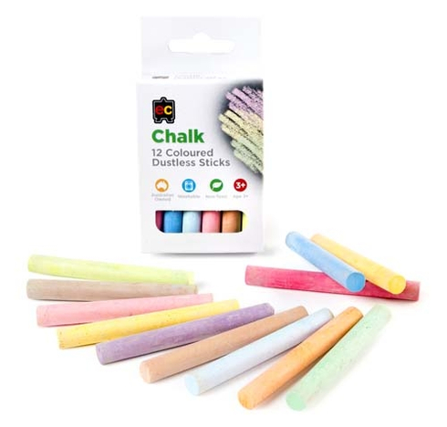 Chalk Pk 12 Coloured 9314289009380