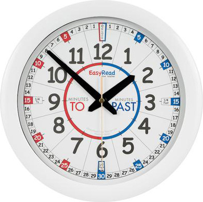 EasyRead Time Teacher Classroom Wall Clock 29cm 2770000008327