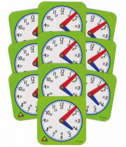 Clock Student 24 Hour Green 11cm 2770000070980