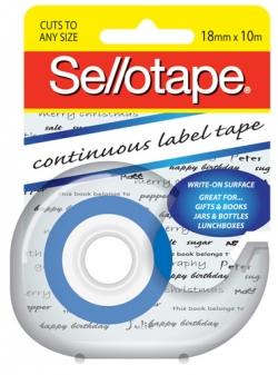 Continuous Label Tape 18mm x 10 metres 960130