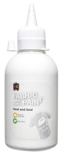 Fabric and Craft Paint 250ml White 9314289029555
