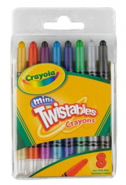 Crayons Wind Up Pk 8 Crayola Twistables Mini 2770000080347