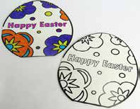 Paper Cards Printed Easter Eggs (Pack of 15) 9320325024897