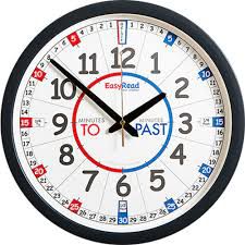 EasyRead Time Teacher Classroom Wall Clock 35cm 2770009233072