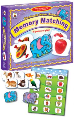 Elephants Never Forget! Memory Matching CD3110