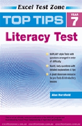 Excel Test Zone - Top Tips - Naplan*-style Year 7 Literacy Tests 9781741252811