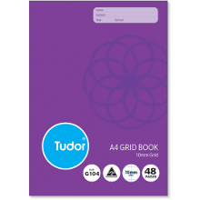 Exercise Book A4 48 Page Primary Grid Tudor 9310029220466