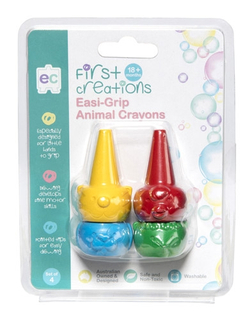 Crayons Easi-Grip Animal Set of 4 9314289030513