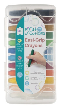 Crayons Easi-Grip Set of 12 9314289030278