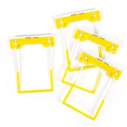 File Fastener Avery Tubeclip Yellow Box of 100 () 9313596440091