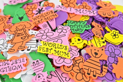 Foam Shapes - Mum (Pack of 160) 9320325626602