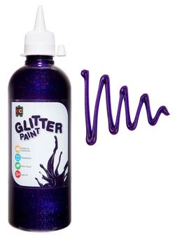 Glitter Paint 500ml Fairy Purple 9314289005221