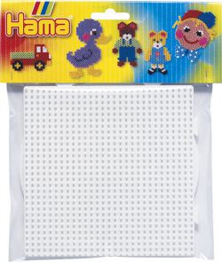 Hama Beads Pegboards Pack of 2 Circle / Square Large (Pack of 2) 0028178044534