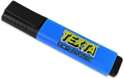 Highlighter Texta Assorted Colours (Blue) 9311960272583