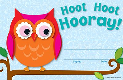 Hoot Hoot Hooray! Recognition Awards 2770009244795