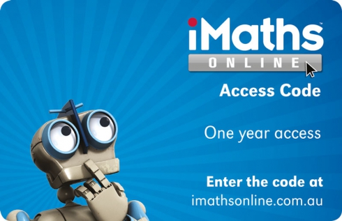 iMaths Online Access Card 9781741352665