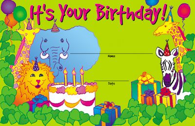 It&#039;s Your Birthday Recognition Awards 2770009244931