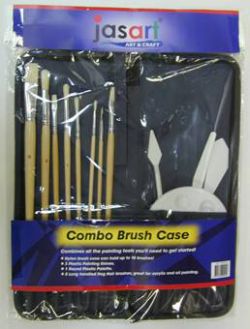 Jasart Acrylic Combo Brush Case 9311960299696