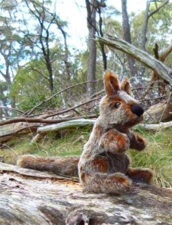 Kangaroo Hand Puppet HPKRM